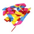 thumbnail image 1 of 4M GYMNASTIC RIBBON Rhythmic Dancing Streamer Cintas Dance Twirling Rod - Llama de colores Llama colorida Sunnimix Cintas de baile de gimnasio, 1 of 8