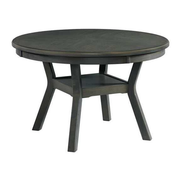 Picket House Furnishings Round Dining Table, Gray