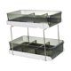 thumbnail image 2 of Organizador de escritorio, estante de baño, soporte moderno para cosméticos, gran capacidad para Verde oscuro, 2 of 9