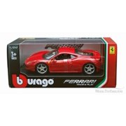 Ferrari 458 Italia Yellow 1/24 Diecast Model Car by Bburago