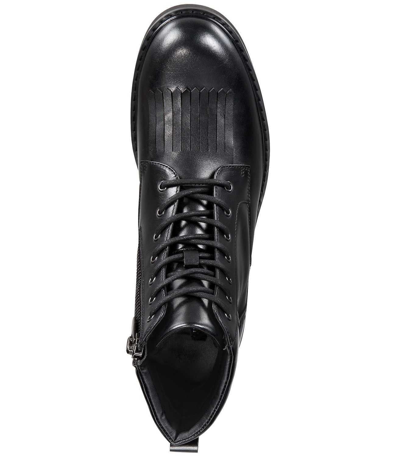 INC International Concepts Men’s Brix Kiltie Leather Boots (Black) - Size 12 INC International Concepts Men main image 3