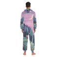 thumbnail image 4 of FORMRS Onesies Pajama for Adults Unisex Hoodie Winter Jumpsuit One Piece Sleepwear, Sizes S-2XL, Green Night Deer, 4 of 7