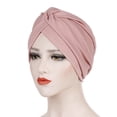 thumbnail image 2 of iHPH7 African Head Wraps for Black Women Head Wraps for Cancer Patients Women African Turbans for Women Head Wrap Scarf Cancer Headwear for Women Chemo, Pink One Size, 2 of 2