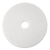 Standard Floor Pads, 19" dia, White,