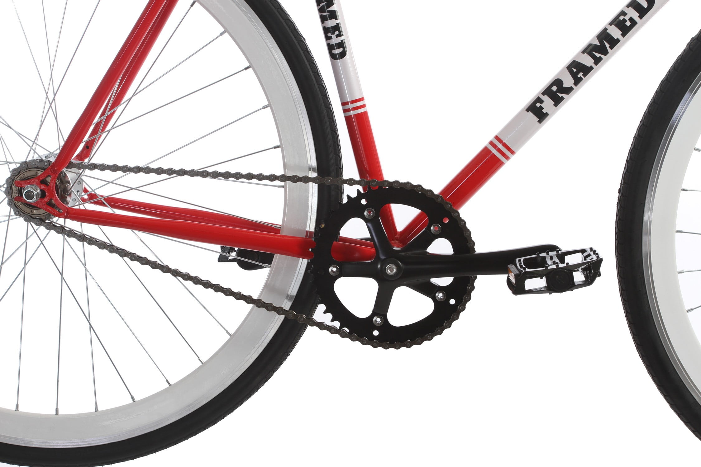 framed lifted bike