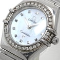 thumbnail image 6 of Pre-Owned Omega Constellation Mini My Choice 1465 71 Diamond Bezel Ladies' Watch White Shell..., 6 of 7