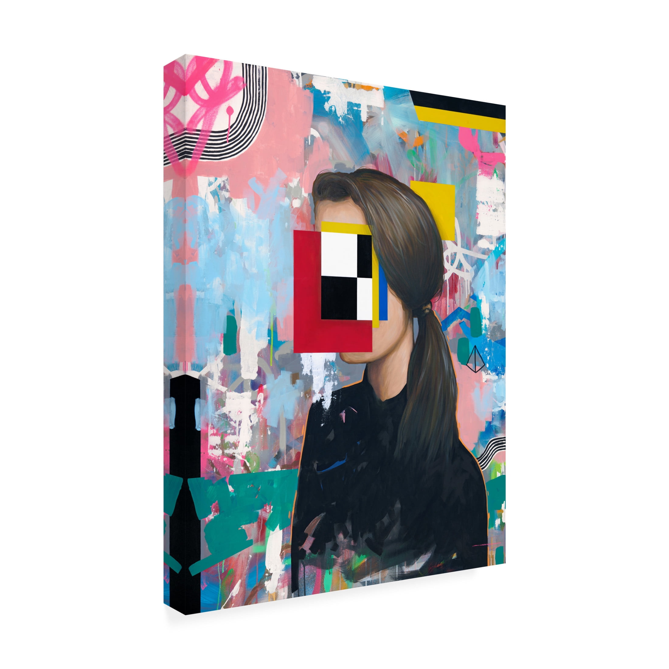 Trademark Fine Art Famous When Dead Girl 1 Canvas Wall Art
