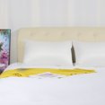 thumbnail image 2 of PiccoCasa 2 Pack Soft Silky Satin Envelope Pillowcases, Standard White, 2 of 8