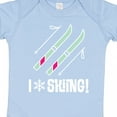thumbnail image 4 of Inktastic Skier I Love Skiing Girls Baby Bodysuit, 4 of 5