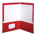 thumbnail image 4 of Fólder Laminado Oxford Tamaño Carta Color Rojo 25 Pz, 4 of 5