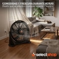 thumbnail image 4 of Ventilador De Piso 20 Pulgadas Ventilador De Plastico Abanico Uso Rudo Ventilador Circulador de Aire con 360° Oscilació Multifuncional, 4 of 7