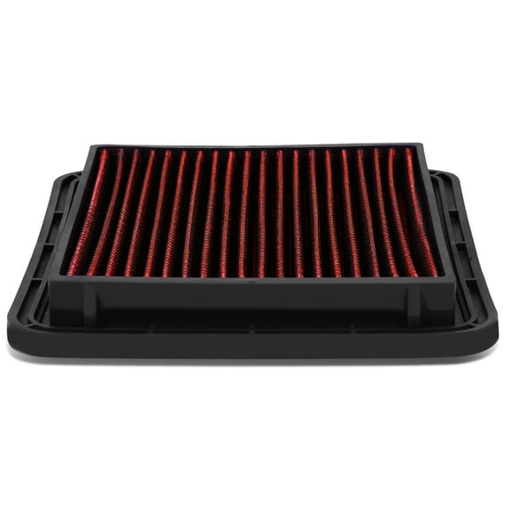 DNA Motoring AFPN-023-RD For Impreza / WRX / STI Reusable & Washable Replacement High Flow Drop-in Air Filter (Red) Fits select: 2011-2017 SUBARU OUTBACK, 2009-2017 SUBARU FORESTER