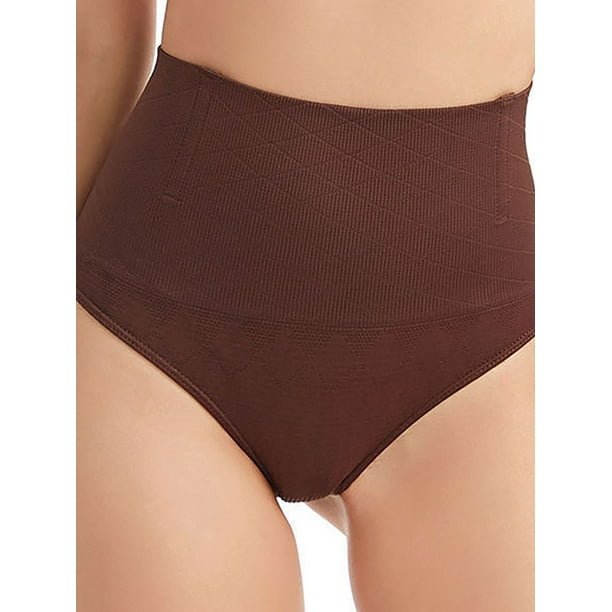 Avamo Ladies Thongs High Waist Panties Underwear Stretch Lingerie