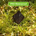 thumbnail image 4 of Adjustable Light Settings Solar-Powered String Lights, Flexible Copper Wire With Super Bright 8 Lighting Modes Waterproof For Garden Patio (2-Pack 72FT), 4 of 6