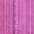 thumbnail image 1 of Ahgly Company Indoor Square Oriental Purple Modern Area Rugs, 8' Square, 1 of 4
