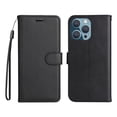 thumbnail image 5 of Nalacover Wallet Case for iPhone 14 Pro Max, Card Slots Holder Magnetic Clasp Premium Luxury PU Leather Flip Folio Cover with Kickstand Wrist Strap Soft Silicone Shockproof Case,Black, 5 of 8