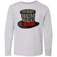 thumbnail image 3 of Inktastic Scrooge's Top Hat Bah Humbug Long Sleeve Youth T-Shirt, 3 of 5