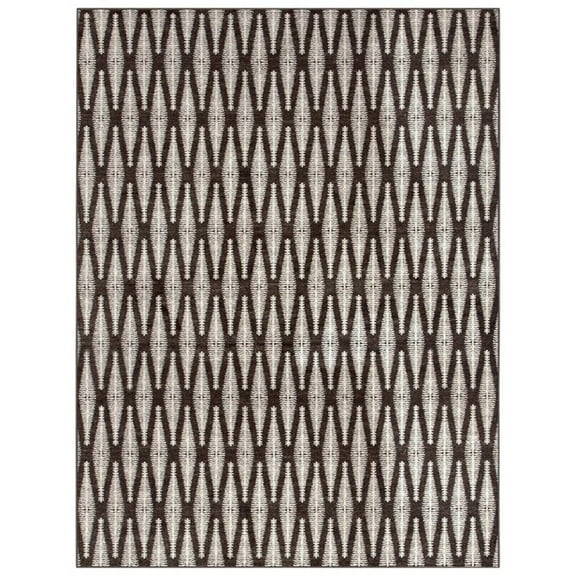 Abacasa Sonoma Mesilla Ivory/Brown Area Rug