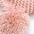 thumbnail image 5 of Hessimy Baby Double Pom Pom Knit Earflap Hat,Winter Warm Beanie with Adjustable Chin Ties, 5 of 9