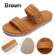 thumbnail image 5 of Zapatos Verano Casa Sandalias Planas Dos Bandas Casual para Mujer Elegante, 5 of 9