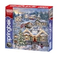 thumbnail image 2 of Springbok 1000 Piece Christmas Village Jigsaw Puzzle for Adults - Made in USA, 2 of 7
