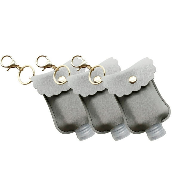 Agiferg Portable Disposable Hand Sanitizer Pouch Outdoor Hand Sanitizer Key Holster 3pcs