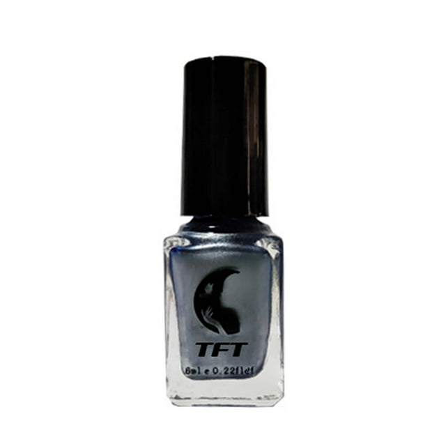 Vernis à Ongles TFT en Acier Inoxydable Effet Miroir Argenté 17 Couleurs 6 ml