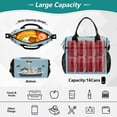 thumbnail image 2 of FORMRS Insulated Lunch Bag for Work School Unisex Large Capacity Cooler with Shoulder Strap, Pirate Animals, 2 of 6