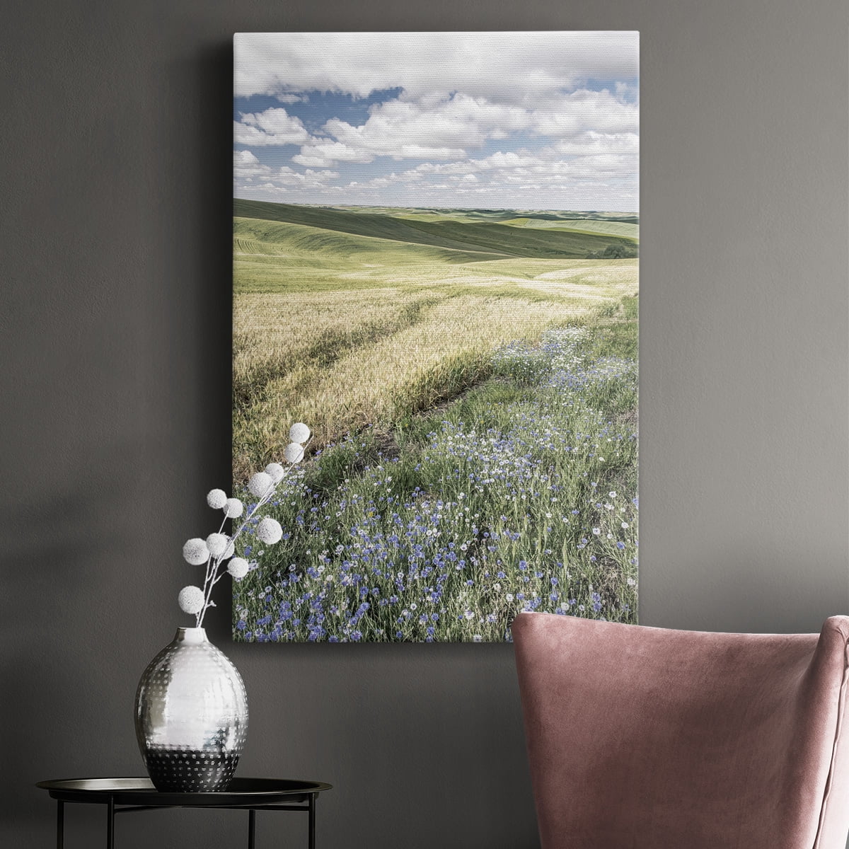 Wildflower Farm Premium Gallery Wrapped Canvas - Ready to Hang