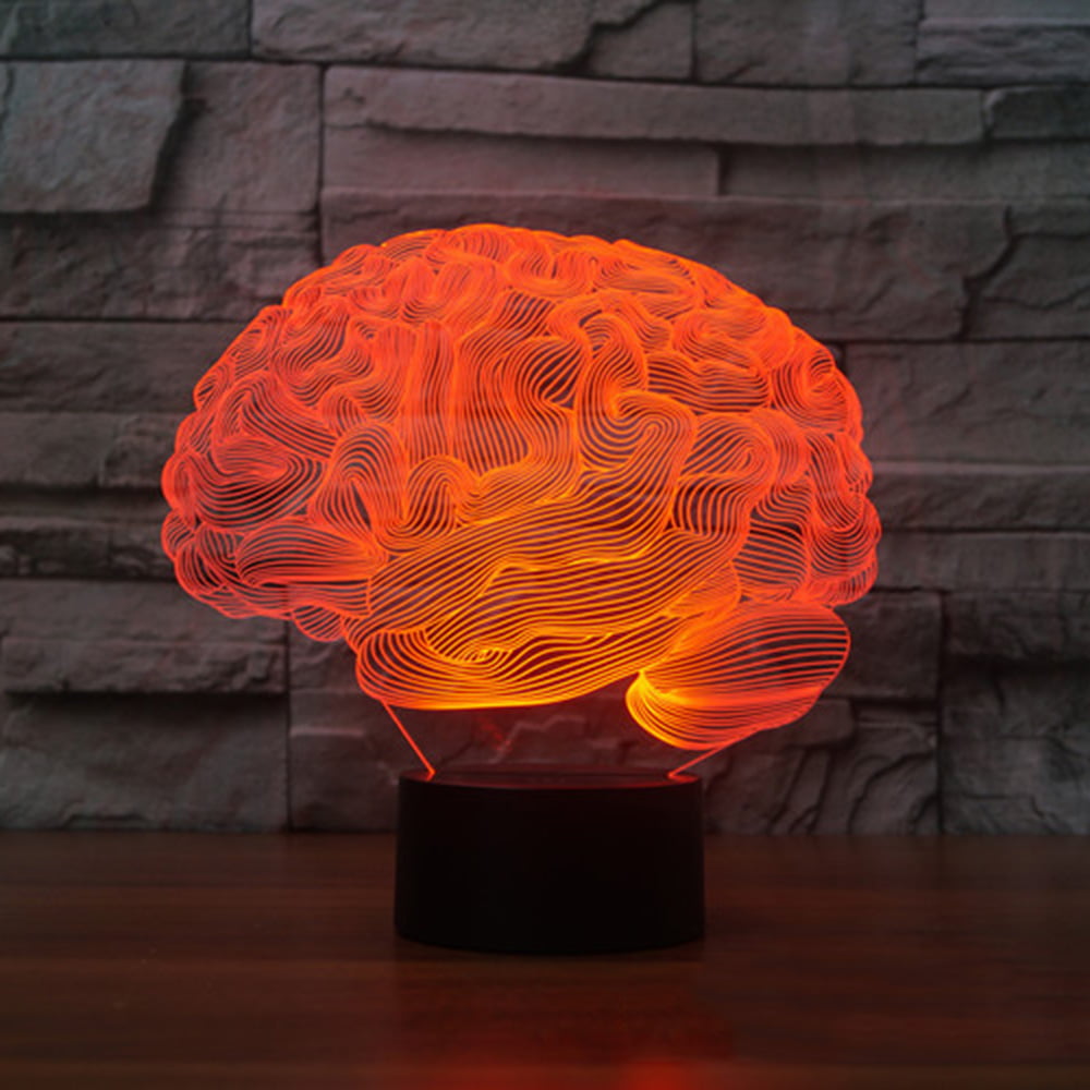 Brain 3D Illusion Lamp 