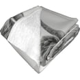 thumbnail image 3 of Bull Grey Throw Blanket Warm Ultra-Soft Micro Fleece Blanket for Bed Couch Living Room(Adults), 3 of 6