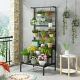 Plant Stand 3Tier Hanging Shelves Flower Pot Organizer Multiple Flower