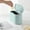 Blue BU, variant on Mini Trash Can with Lid 8.7x4.3x5.1in Removable Plastic Countertop Waste Bin Small Covered Design for Bathroom Office Kitchen Desk Coffee Table