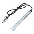 thumbnail image 3 of Tipo C Hub aleación de aluminio tipo C estación de acoplamiento 5 Gbps 7 interfaces para PC portátil tableta ANGGREK Otros, 3 of 8