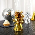 thumbnail image 3 of Sylvtty 4Pcs Golden Metallic Balloon Weights Holder Reusable Non-Slip Balloons Pendants Graduation Party Christmas Wedding Decoration, 3 of 7