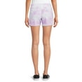 thumbnail image 3 of Powerpuff Girls Juniors’ Daisy Print Tie Dye Easy Shorts, 3 of 5