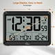 thumbnail image 5 of Reloj de pared digital Atomic WallArge, autoajustable con temperatura, 5 of 7