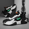 thumbnail image 1 of Zapatos de hombre Otoño e invierno Deportes Casual Zapatos de suela gruesa Moda de otoño e invierno para hombre Zapatos de moda que aumentan la altura y combinan con todo, 1 of 6