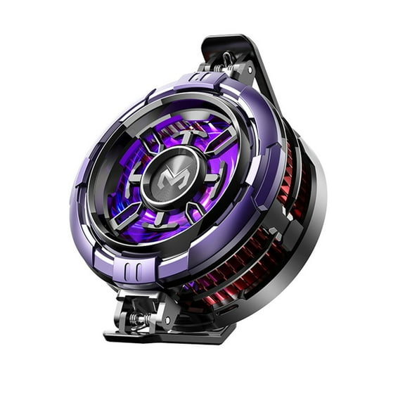 Mobile Phone Magnetic Semiconductor Radiator with LED Light 15W Cooling Fan