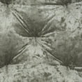 thumbnail image 4 of 24" Grey Silky Soft Velvet Throw Pillow, 4 of 4