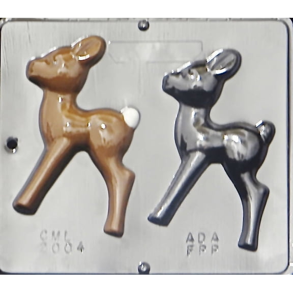 2004 Reindeer Chocolate Candy Mold