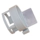 thumbnail image 2 of Cateissary Soporte para secador de pelo para baño Soporte de pared ABS Soporte de montaje adhesivo resistente Estante de almacenamiento para Juegos de accesorios de baño azul, 2 of 4
