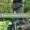 thumbnail image 6 of 661LB Load Camping Hammocks – Portable Double Backpacking Hammock Swing with Mosquito Net, Camping Hammock for Outdoor Travel,Backyard,Beach, 6 of 7
