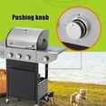 thumbnail image 3 of Youmumeub 3-Burner Propane Gas Grill with Side Burner, 37,000 BTU, Stainless Steel Barbecue Grill for Outdoor Cooking, Patio, Black and Silver, 3 of 26
