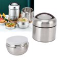 thumbnail image 4 of Stainless Steel Lunch Box, Multipurpose Silver 1.5L     Food  Boxes 4 Layer Leakproof  for Travel, 4 of 7