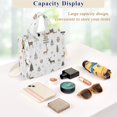 thumbnail image 5 of FORMRS Womens Corduroy Tote Bag Crossbody Shoulder Handbag with Pocket, Christmas Forest, 5 of 7