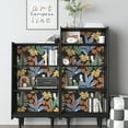 thumbnail image 5 of VIOPVERY Black Floral Wallpaper Peel and Stick Vintage Dark Floral Contact Paper Leaf Wallpaper Waterproof Self-Adhesive Wall Covering for Bedroom Countertop Desk Cabinets Decor 17.4" x 118", 5 of 6