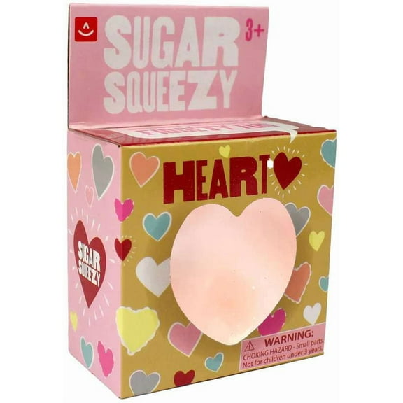 Sugar Squeezy Heart (White)
