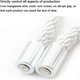 thumbnail image 5 of Curtain Tie Backs,2 pcs Modern Simple Style Drape Tie Backs,Strong Magnetic Curtain Tiebacks,Modern Simple Style Drape for Home Office Decorative,Home Decorative Tie Backs, 5 of 5