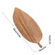 thumbnail image 3 of Bandeja de madera para guardar tazas de té, bandeja para té seco, bandeja para dulces y frutas, hecha a mano en madera natural, diseño compacto y plegable, de 2 niveles para sala de estar y, 3 of 6